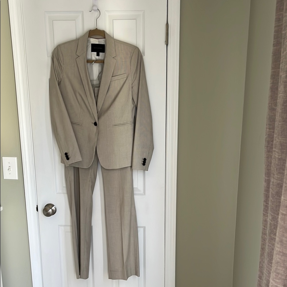 Banana Republic Tan Pant Suit